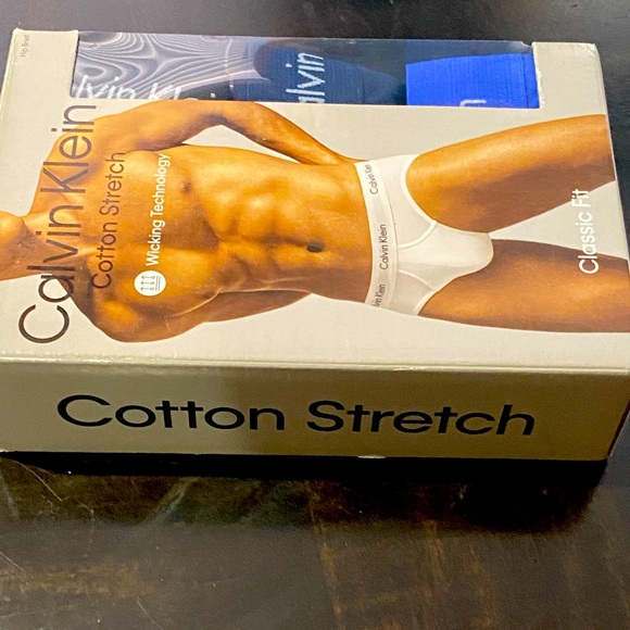Calvin Klein 3 Hip Briefs Cotton Stretch Classic Fit Size XXL - Picture 4 of 7